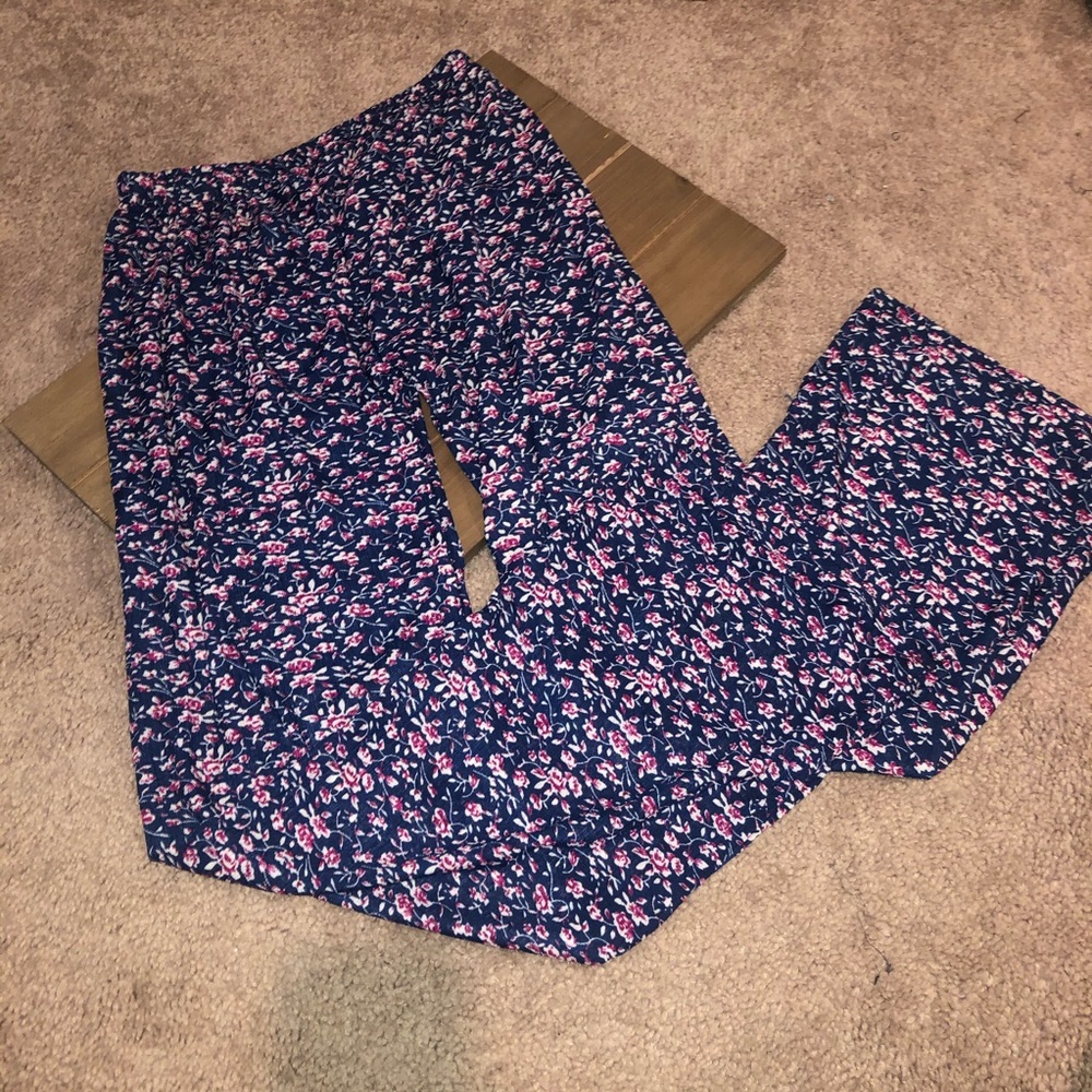 Floral Print Pants - Stretchy!